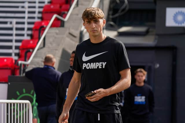 Hayden Matthews only outing for Bradford so far has been a Carabao Cup start against Leyton Orient. Picture: Jason Brown