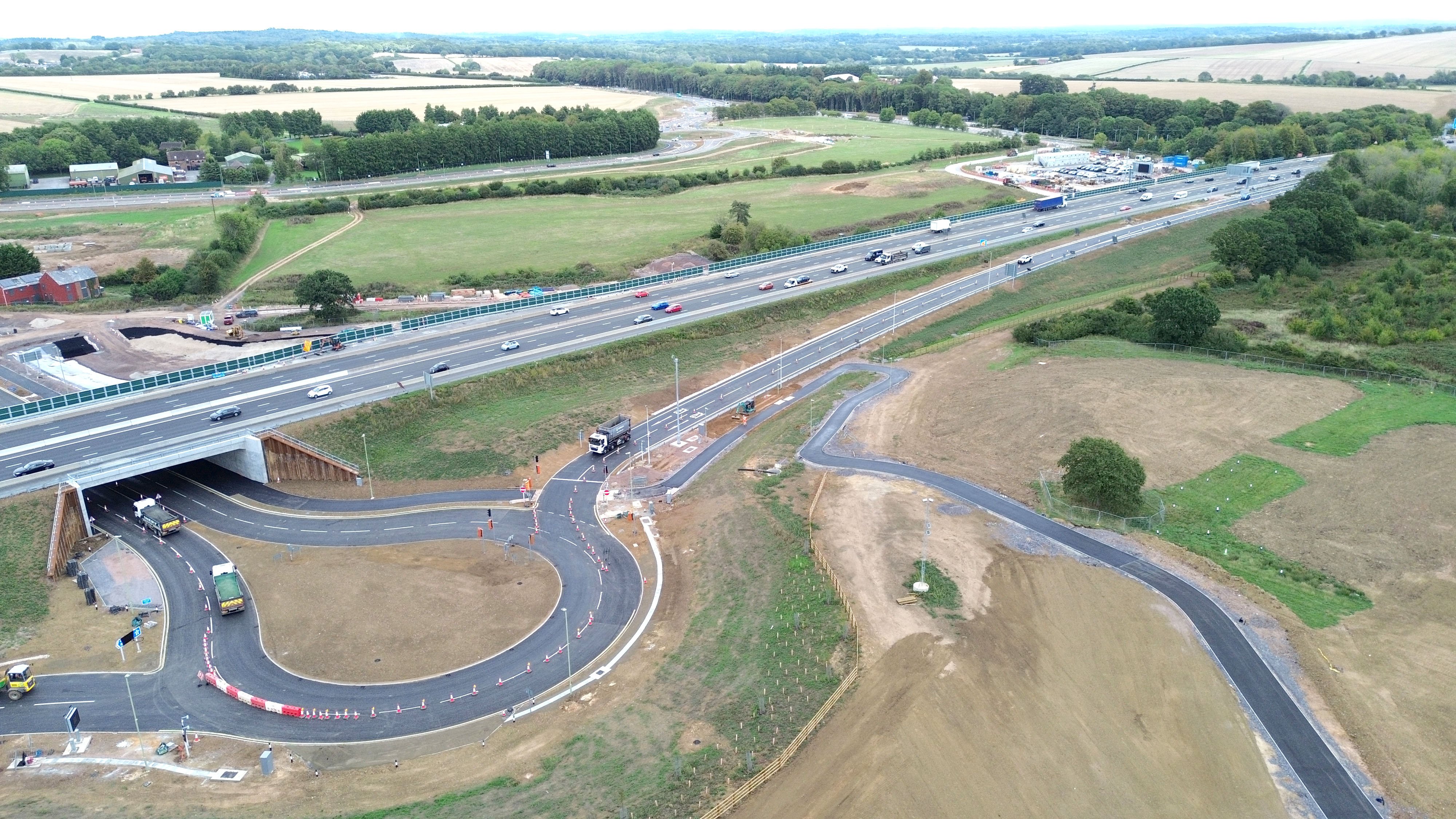 First phase of revamped junction 10 of M27 opens to the public