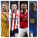 From left to right: Adam Webster, Danny Ings, Jay Rodriguez and Jonathan Panzo are all free agents.