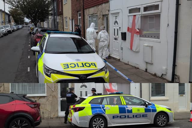 Police in Cyprus Road