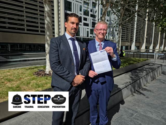 Spencer Wragg, Chair of Hampshire Police Federation and founder of the STEP (Suicide Trauma Education Prevention) campaign, and Sussex Police Federation Chair Raffaele Cioffi have called for the Government to make changes in order to prevent officer suicides.