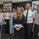 Donna Jones (centre) launched the campaign at The Brook Club in Somerstown 