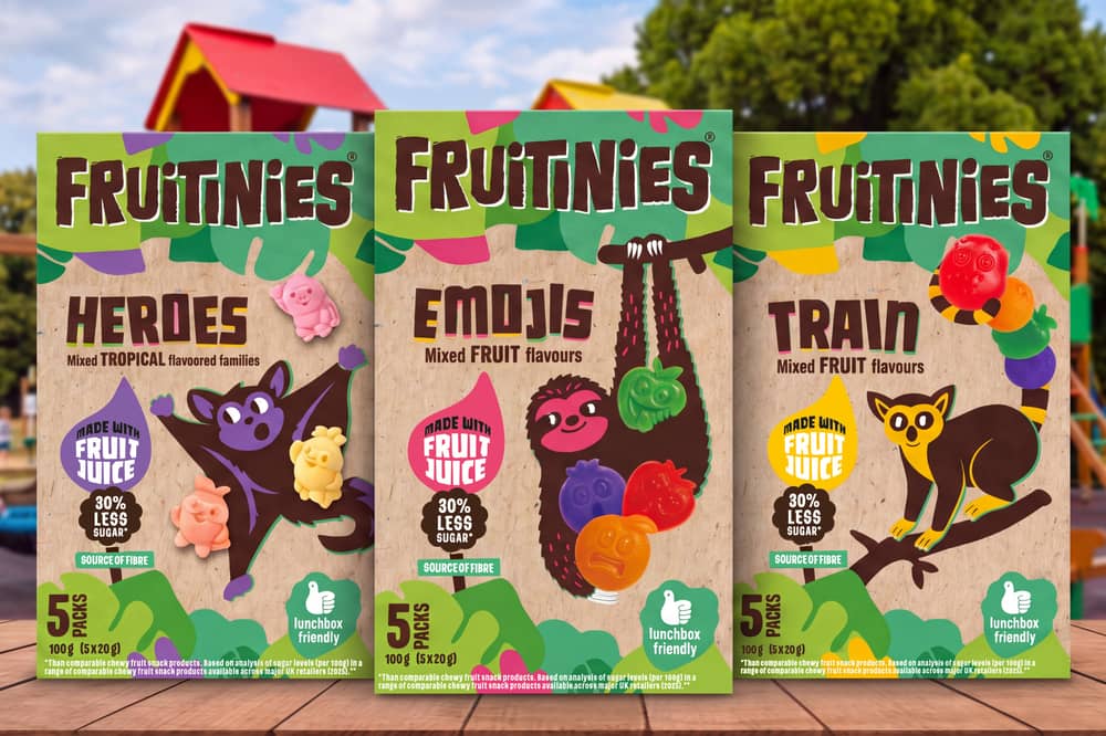 A new kids' snacking brand combines playful formats and 30% less sugar at a £2 price point
