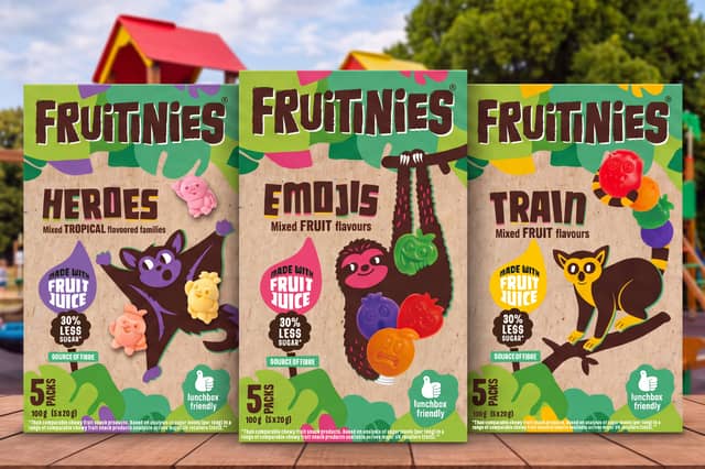 A new kids' snacking brand combines playful formats and 30% less sugar at a £2 price point