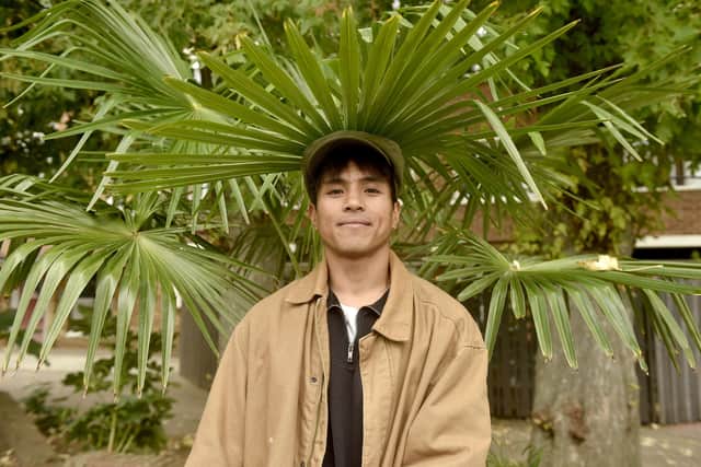 Marco Anderson has begun planting tropical plants around Blendworth and Catisfield House at the Landport estate which he claims has become a "lush tropical escape".

Picture: Sarah Standing (150926-7441)