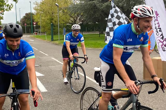 Employees at STS Defence will be taking on a 500-mile cycling challenge to raise money for the British Heart Foundation.