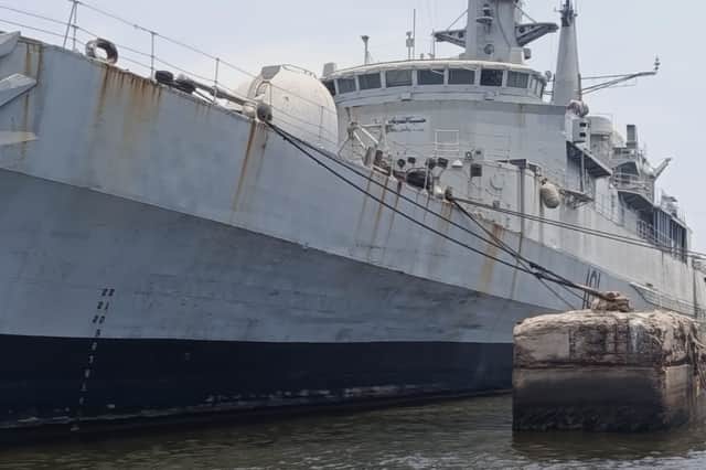 HMS Ambuscade has been ordered to leave Karachi by the end of September, or she will be destroyed.