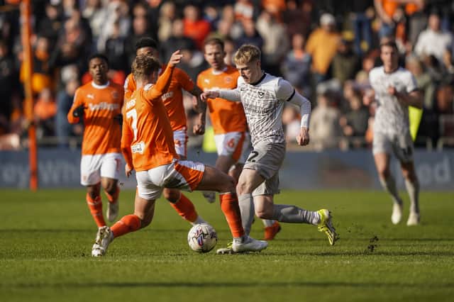 John Mousinho insists he had the final say on Paddy Lane joining Pompey in January 2023. Picture: Jason Brown/ProSportsImages