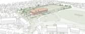 3D Views of the first primary school for Welborne Garden Village. Image: Hampshire County Council