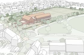 3D Views of the first primary school for Welborne Garden Village. Image: Hampshire County Council