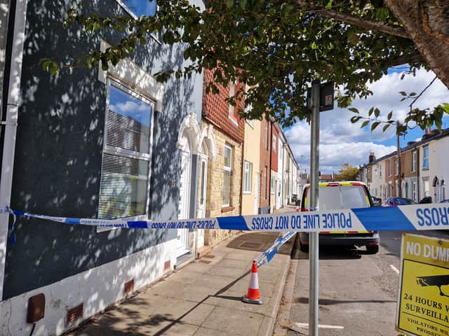 Carole Langley died at the property in Cyprus Road, Portsmouth