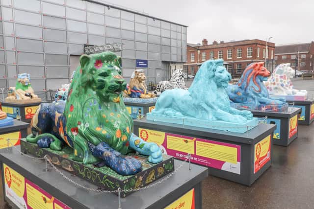The Pride of Portsmouth lions trail has been one of the standout successes of the Portsmouth100 celebrations

Picture: Habibur Rahman