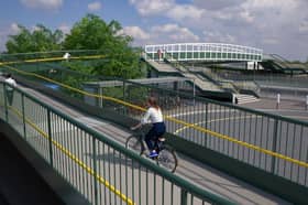 Work on a new footbridge at Havant Railway Station will begin on September 28.