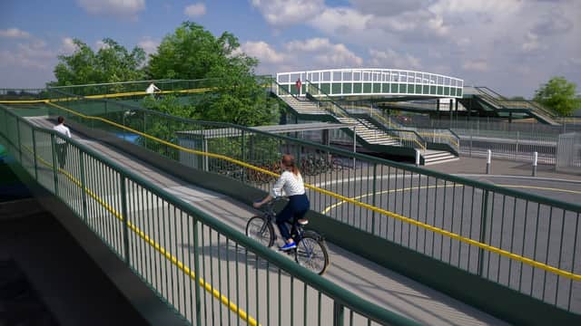 Work on a new footbridge at Havant Railway Station will begin on September 28.