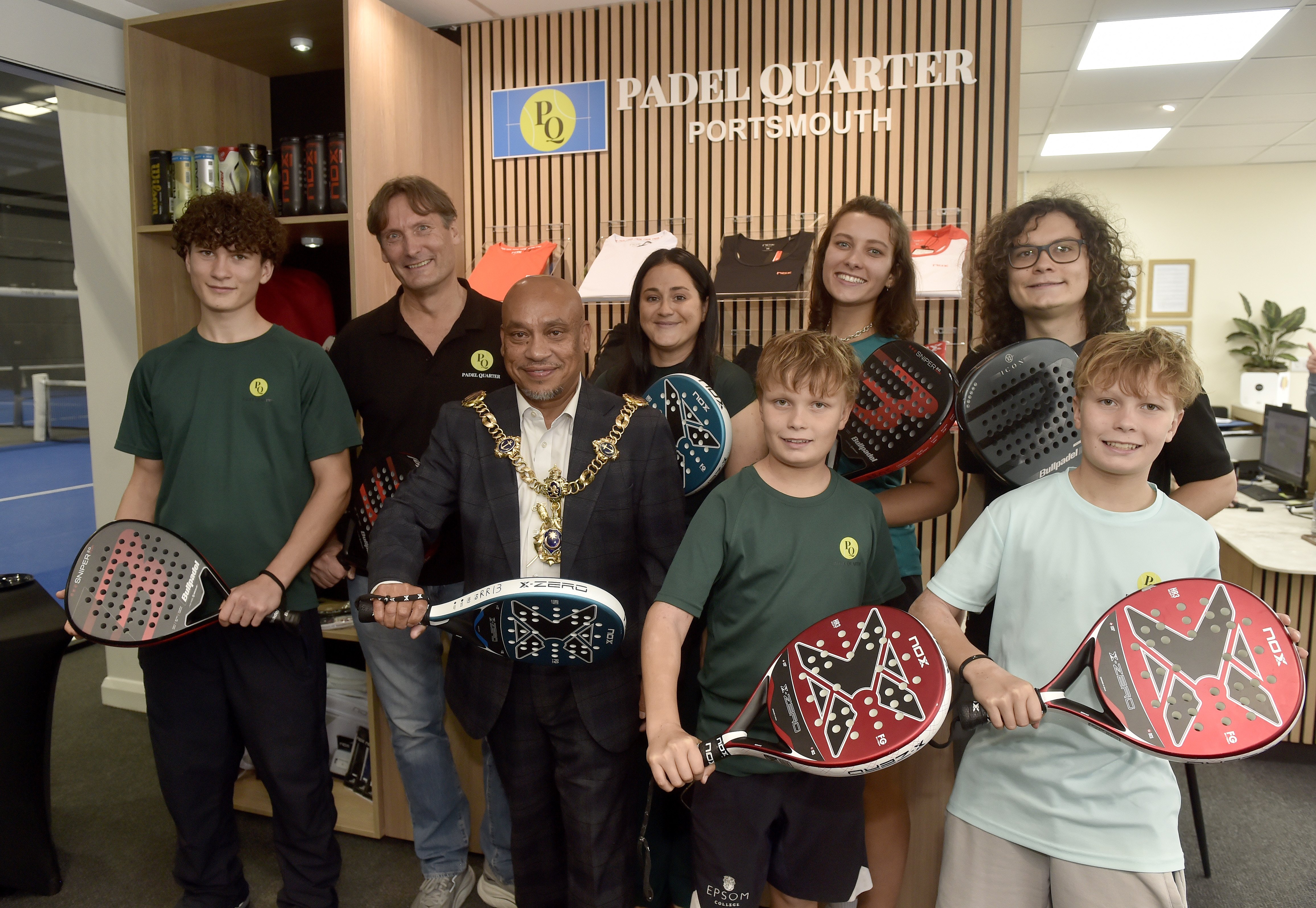 Delight as much anticipated Padel Quarter opens in Portsmouth