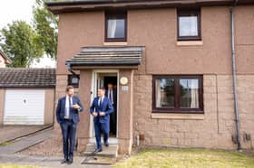 Greater powers will be passed on to Royal Navy, Army and RAF families to make decisions relating to their service accommodation. Pictured: Secretary of State Wes Streeting visited the Defence Housing Service.