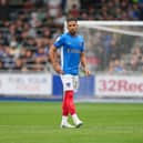Pompey's Odin Bailey. Pic: Jason Brown