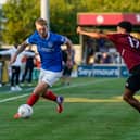 Josh Knight featured five times in pre-season for Pompey, yet has still to make a Reading squad. Picture: Jason Brown