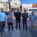 (L-R) Matthew Scarcliffe, Tony Coppola, Steve Voros, Steve Crabtree and Ian Pickup
