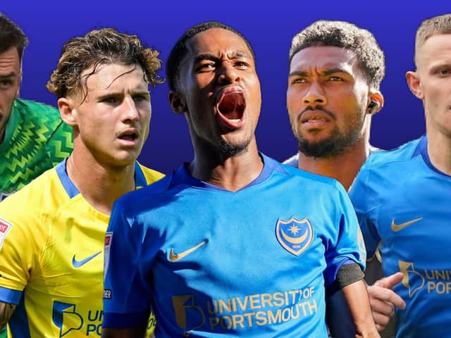 From left: Daniel Bielica, Adrian Segecic, Jayden Meghoma, Tyrese Shade and Colby Bishop