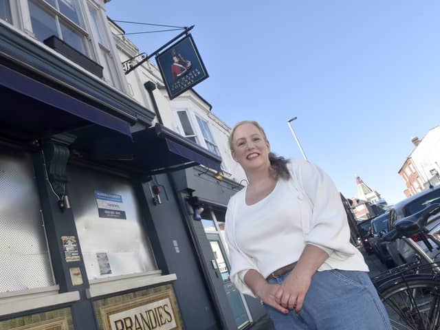 Ally Wearn is the new landlord of the 5th Hants Volunteer Arms in Albert Road, Southsea.

Picture: Sarah Standing (220926-7995)