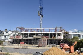 Progress at The Osborne View in Hill Head on Tuesday, September 22, 2026.

Picture: Sarah Standing (220926-8031)