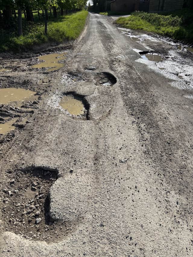 Potholes in Hampshire