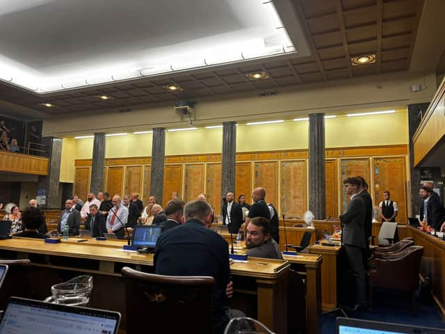 Portsmouth City Council meeting descends into chaos
