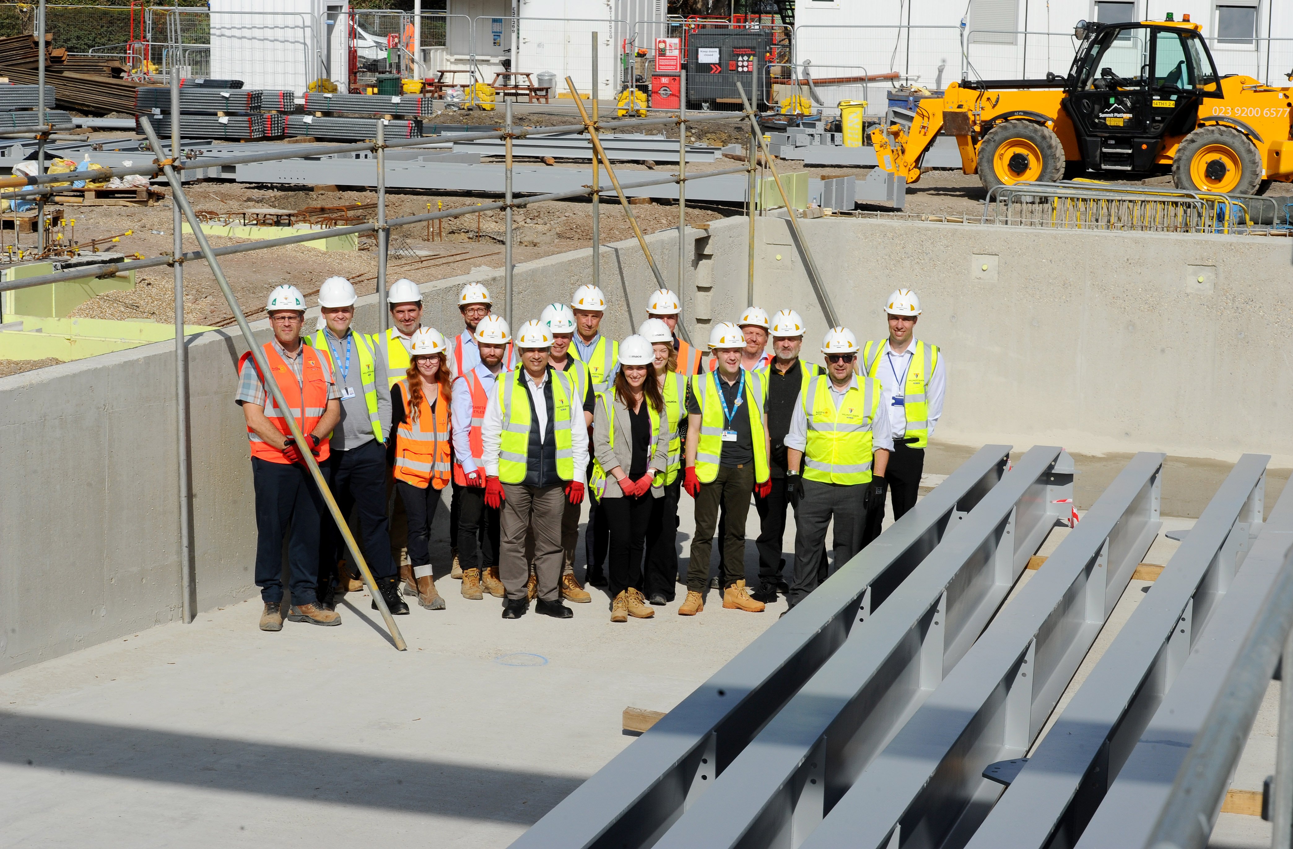 'We are one step closer': Bransbury Park reaches huge milestone with swimming pool structure complete