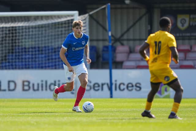Hayden Matthews has made just two Pompey appearances since New Year's Day. Picture: Jason Brown