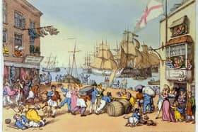 Portsmouth Point by Thomas Rowland