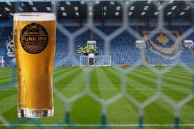Football fans, including Pompey supporters, have not been allowed to drink alcohol in the stands since 1985
