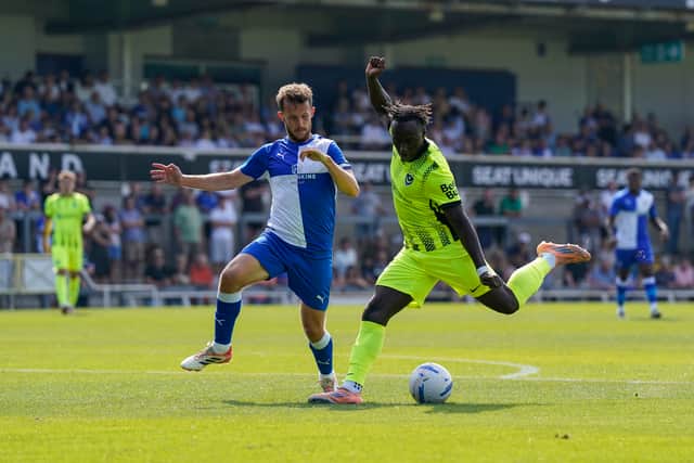 Michael Ani has joined the Hawks on loan. Picture: Jason Brown