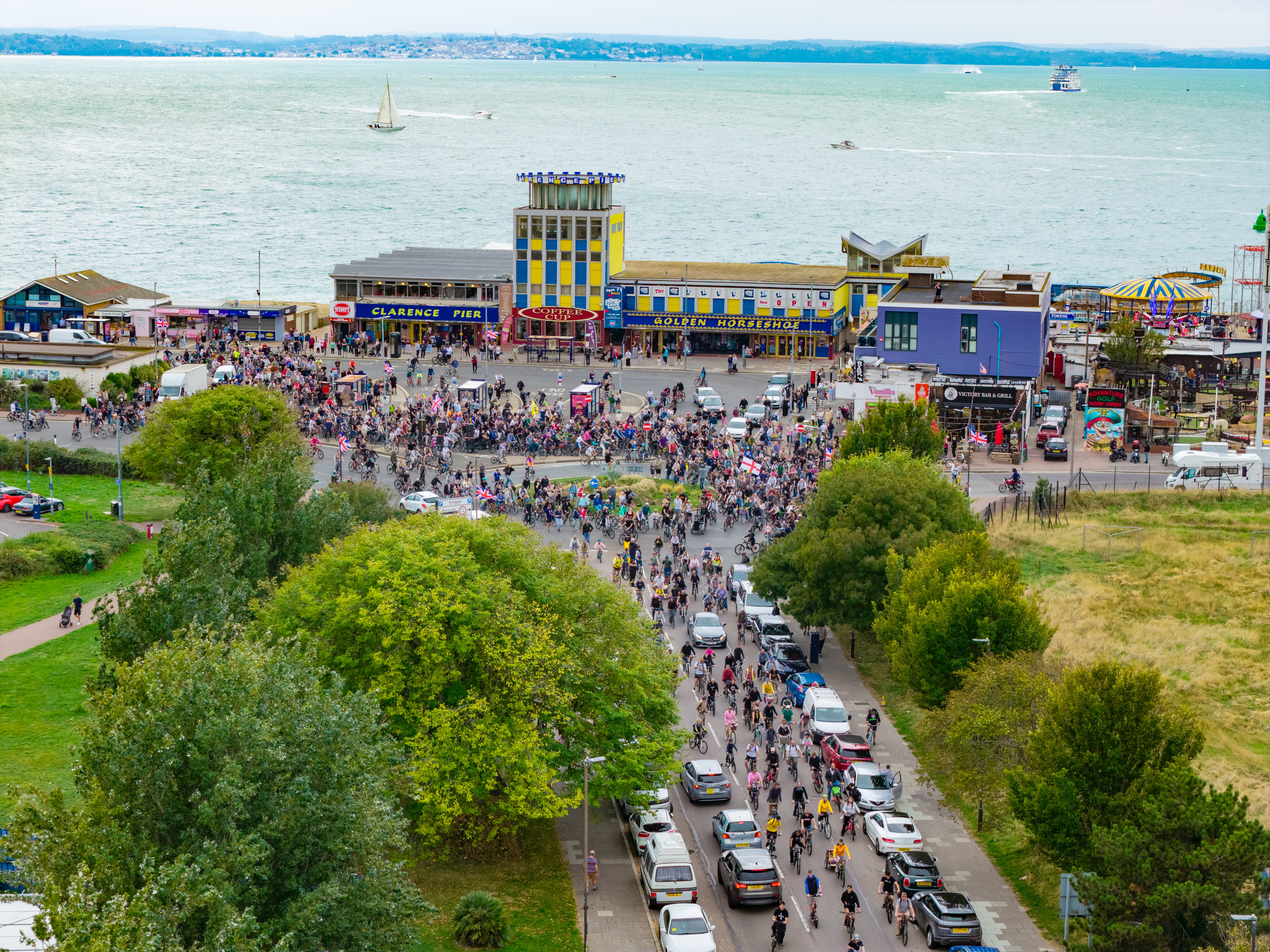 Ravers flock to Drum & Bass on the Bike in Portsmouth as popular event sees party taken to the streets of the city