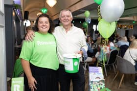 Title: Party on the Pier Pictured: (from left) Nadia Ahddoud from Rowan Hospice  with orgenizer Malcome Drew Picture:Marcin Jedrysiak