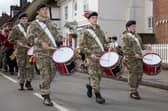 Cadets will be parading through Gosport in celebration of National Cadet Week. Pictured: Royal Marine Cadet Band from HMS Sultan, Gosport, in 2025.