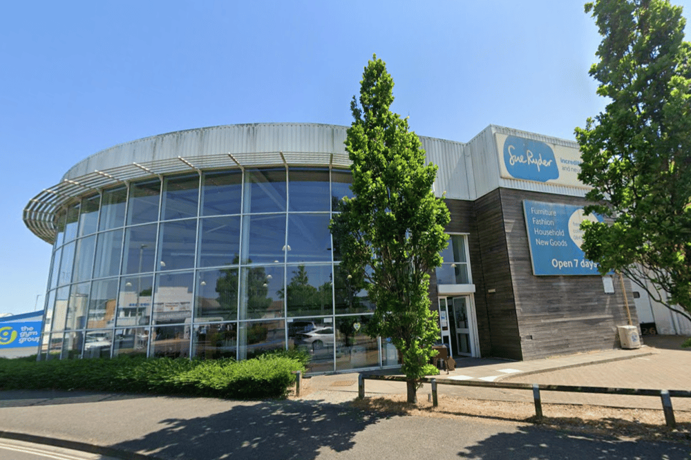 Sue Ryder Fratton Park Furniture shop has closed