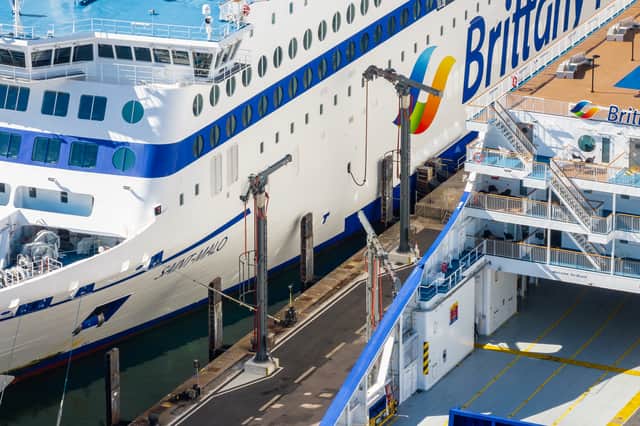 Three ships plugged into the port's shore power system at the same time in a UK-first.