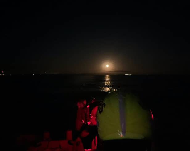 Gosport lifeboat crews were deployed to the River Medina, Isle of Wight, amid a concern for welfare report of a person in the water.