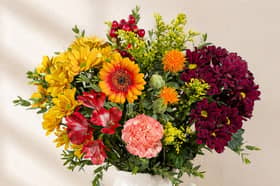 Make October birthdays extra special with a colourful seasonal bouquet from Bunches. Options include this Autumn Sunrise arrangement.