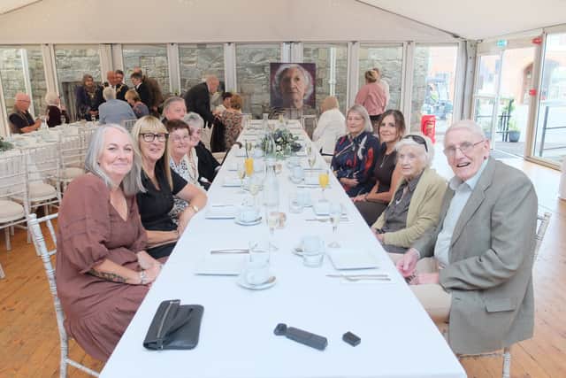 100 Year Olds Party at Southsea Castle, Portsmouth on Monday 28th September 2026



Pictured: Connie Hardman 100 (right) with family and former mayor, Frank Jonas



Picture: Habibur Rahman