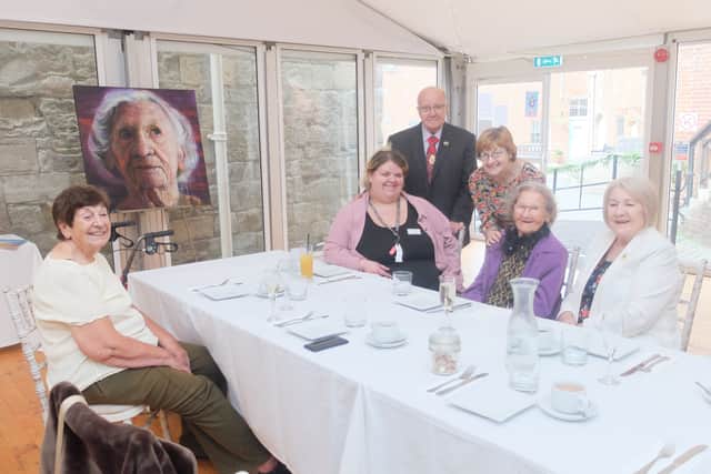 100 Year Olds Party at Southsea Castle, Portsmouth on Monday 28th September 2026

Pictured: Agnes Davis 100 with family and friends and former mayor Syd Rapson

Picture: Habibur Rahman