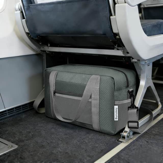 Grey 40x20x25cm Ryanair underseat cabin bag