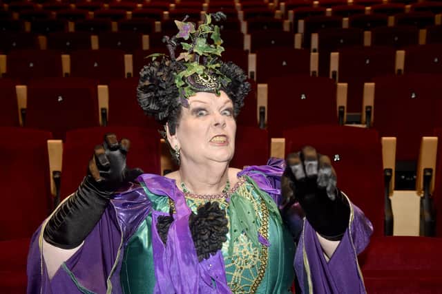 Fareham Live held their pantomime launch of Jack and the Beanstalk on Tuesday, September 29, 2026.

Pictured is: Anne Hegerty as Poison Ivy.

Picture: Sarah Standing (290926-8399)