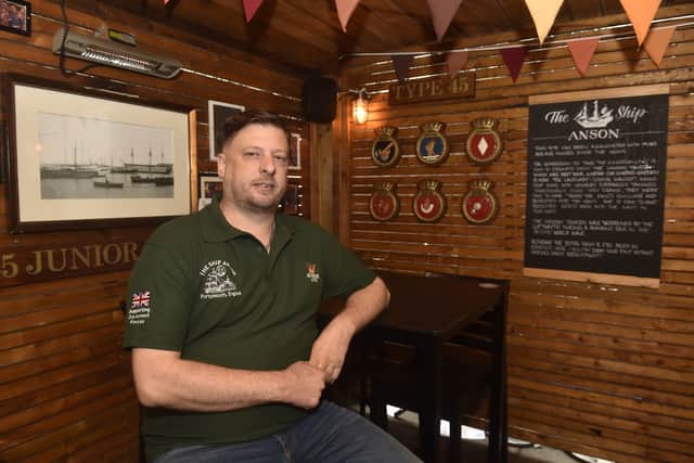 Terry jumped at the chance to be the pub’s landlord due to its connection to the forces.