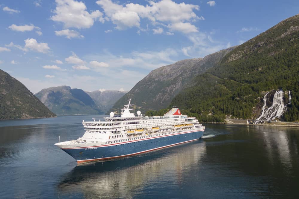 Fred Olsen will be returning to Portsmouth with trips to the Norwegian Fjords and the Caribbean. Pictured: Balmoral in the Baltic.