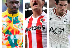 From left to right: Bamba Dieng, Svante Ingelsson and Josh Key were all linked with Pompey moves this summer.