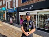 Sergeant Colin Webb heads the retail crime team