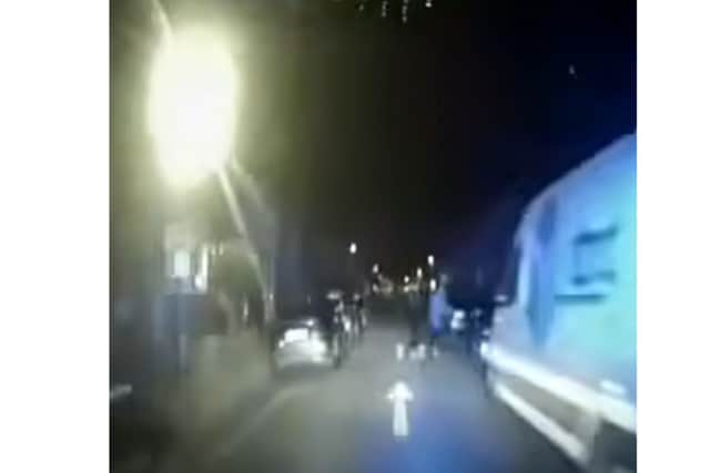 Police chase e-scooter rider 