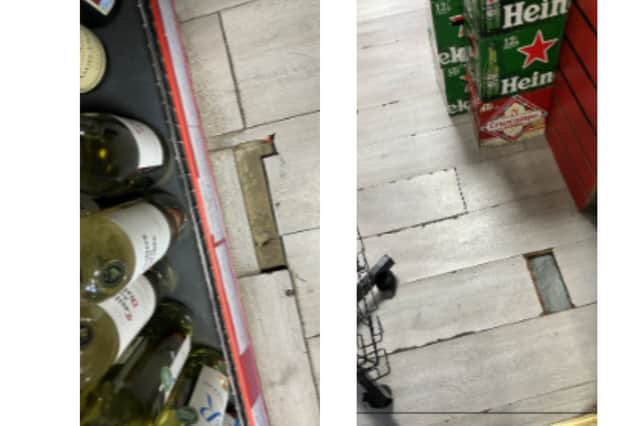 The condition of the shop floor at Thevas.